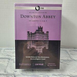 Downton Abbey Seasons 1, 2 & 3 DVD Set PBS Masterpiece UK Show Factory Sealed